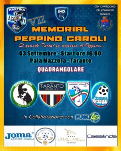 Locandina Memorial Caroli