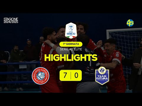 Bulldog Capurso-Polisportiva Futura 7-0 | HIGHLIGHTS | Serie A2 Élite 2024-25