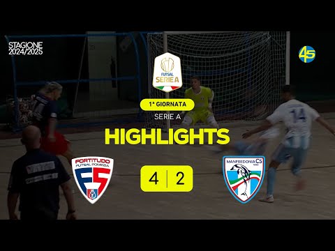 Fortitudo Pomezia-Vitulano Manfredonia 4-2 | HIGHLIGHTS Serie A
