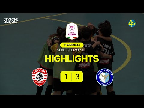 Soccer Altamura-Virtus Cap 1-3 | HIGHLIGHTS | Serie B Femminile 2024-25