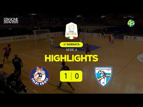 Feldi Eboli-Vitulano Manfredonia 1-0 | HIGHLIGHTS Serie A