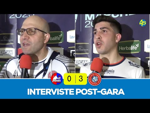 Olympia Rovereto-Bulldog Capurso 0-3 | Interviste | Coppa Italia Serie A2 Élite 2024-25