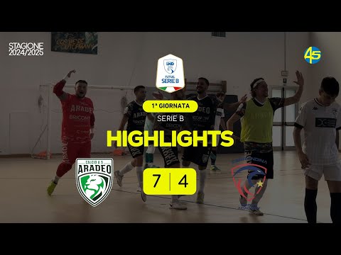 Briconow Aradeo-Ferrandina 7-4 | HIGHLIGHTS Serie B