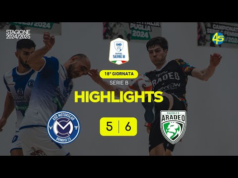 Motorscar Brindisi-Briconow Aradeo 5-6 | HIGHLIGHTS | Serie B 2024-25