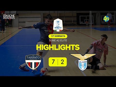 Taranto-Lazio 7-2 | HIGHLIGHTS | Serie A2 Élite 2024-25