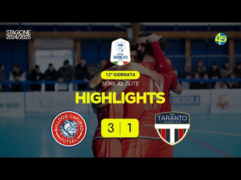 Bulldog Capurso-Taranto 3-1 | HIGHLIGHTS | Serie A2 Élite 2024-25