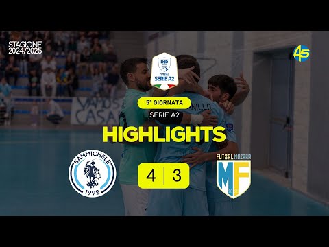 Sammichele-Mazara 4-3 | HIGHLIGHTS Serie A2