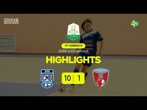 CMB-Molfetta 10-1 | HIGHLIGHTS | Serie A femminile 2024-25