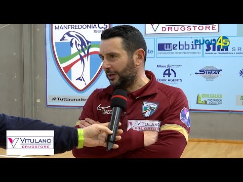 Vitulano Drugstore Manfredonia-Feldi Eboli 2-1 (interviste Esposto e Monsignori)