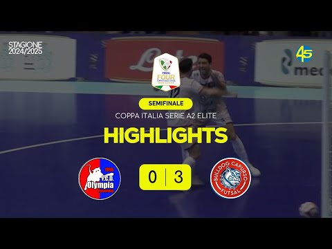 Olympia Rovereto-Bulldog Capurso 0-3 | HIGHLIGHTS | Semifinale Coppa Italia