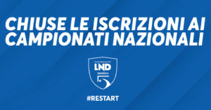 iscrizioni campionati nazionali 2020 2021