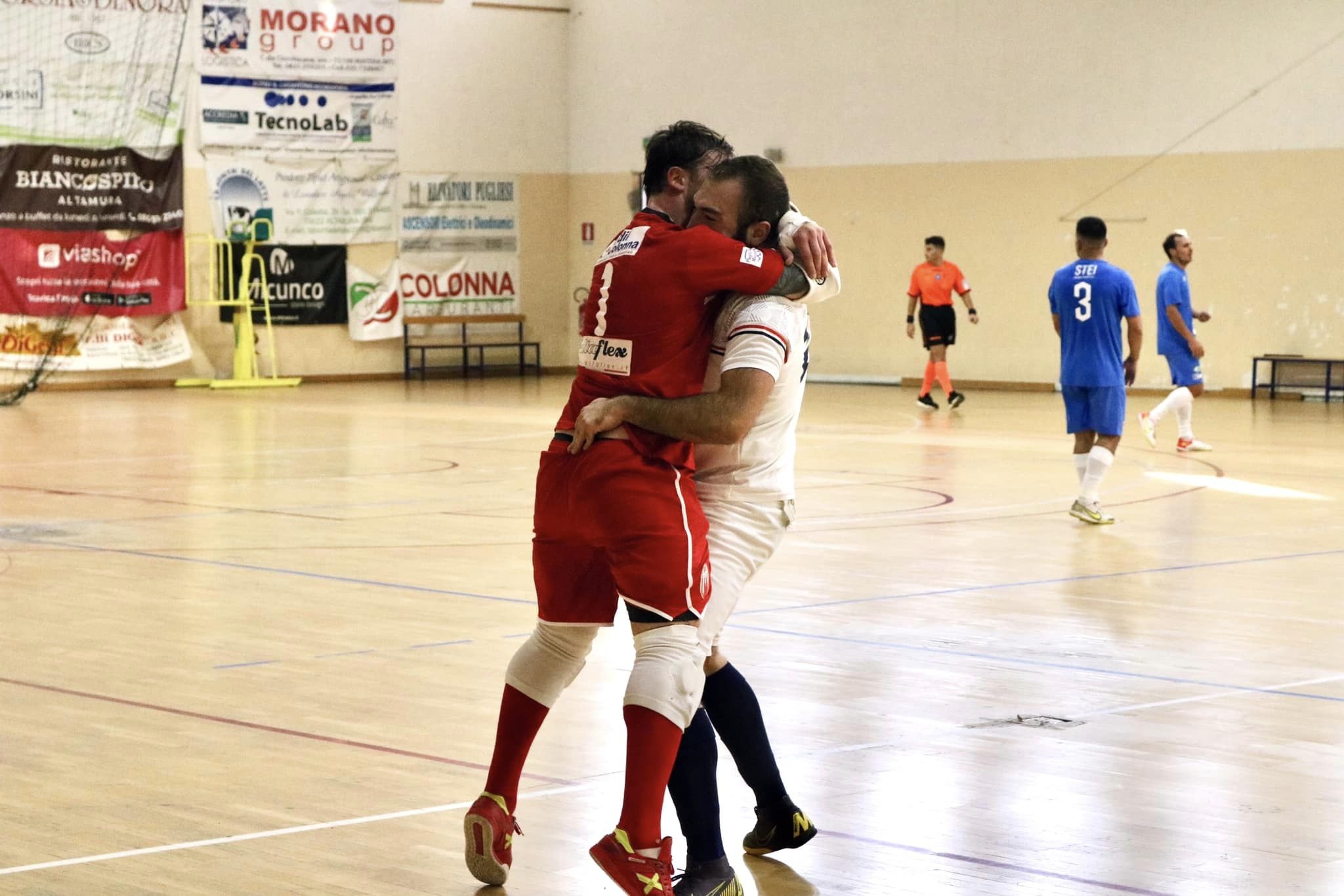 alta futsal esultanza