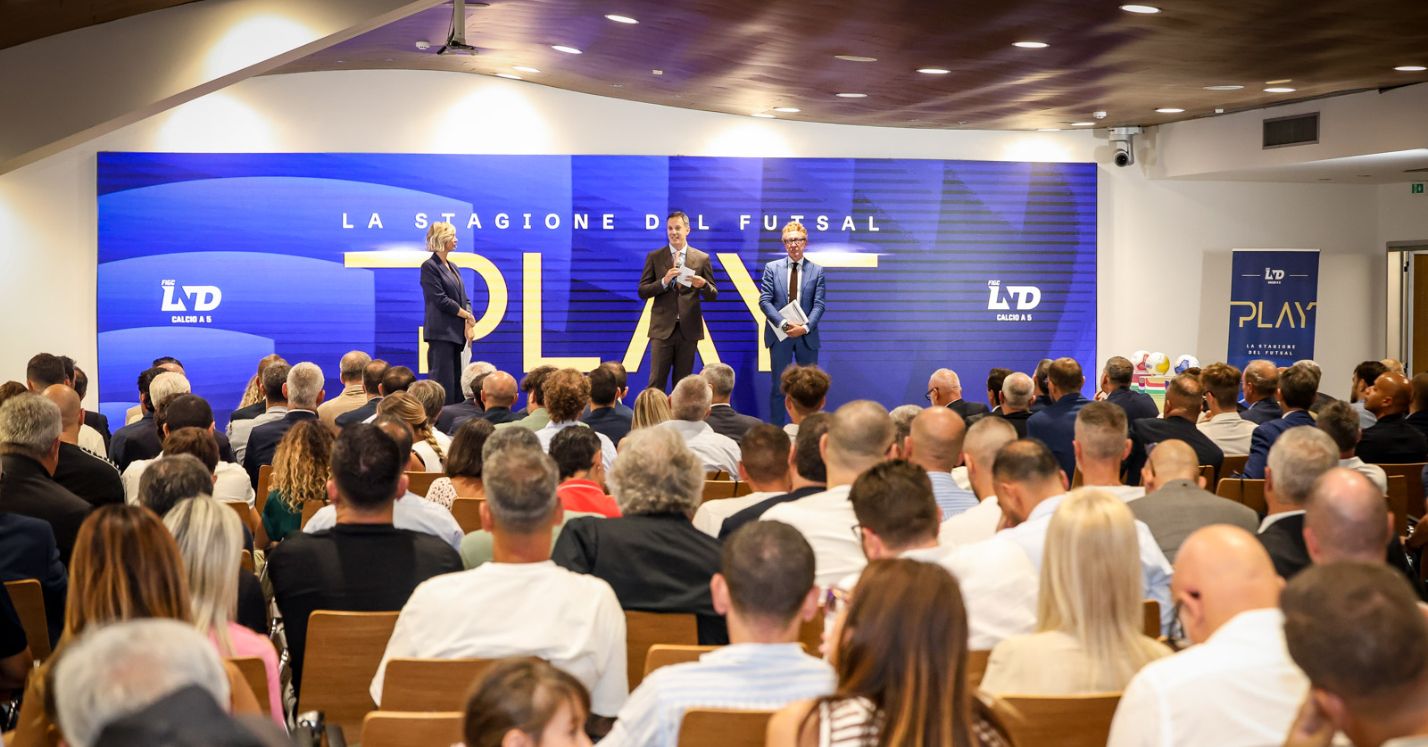PLAY: presentata all’Olimpico la stagione 2026-27 del futsal italiano
