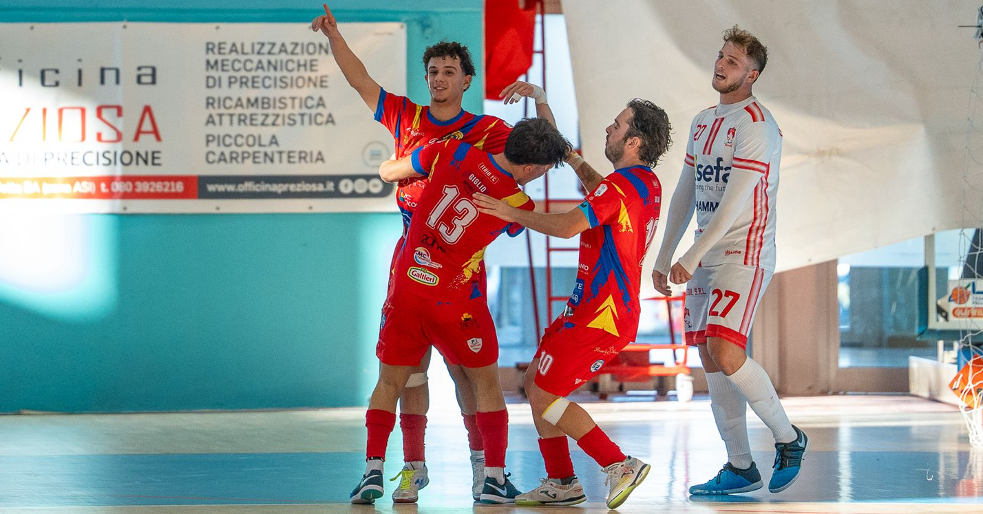 Serie A2: pareggia il Bitonto, Itria corsaro a Bisceglie, perdono Castellana e Alta Futsal